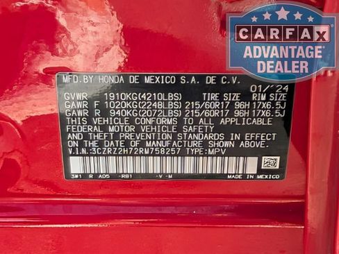 Used 2024 Honda HR-V EX-L image 33