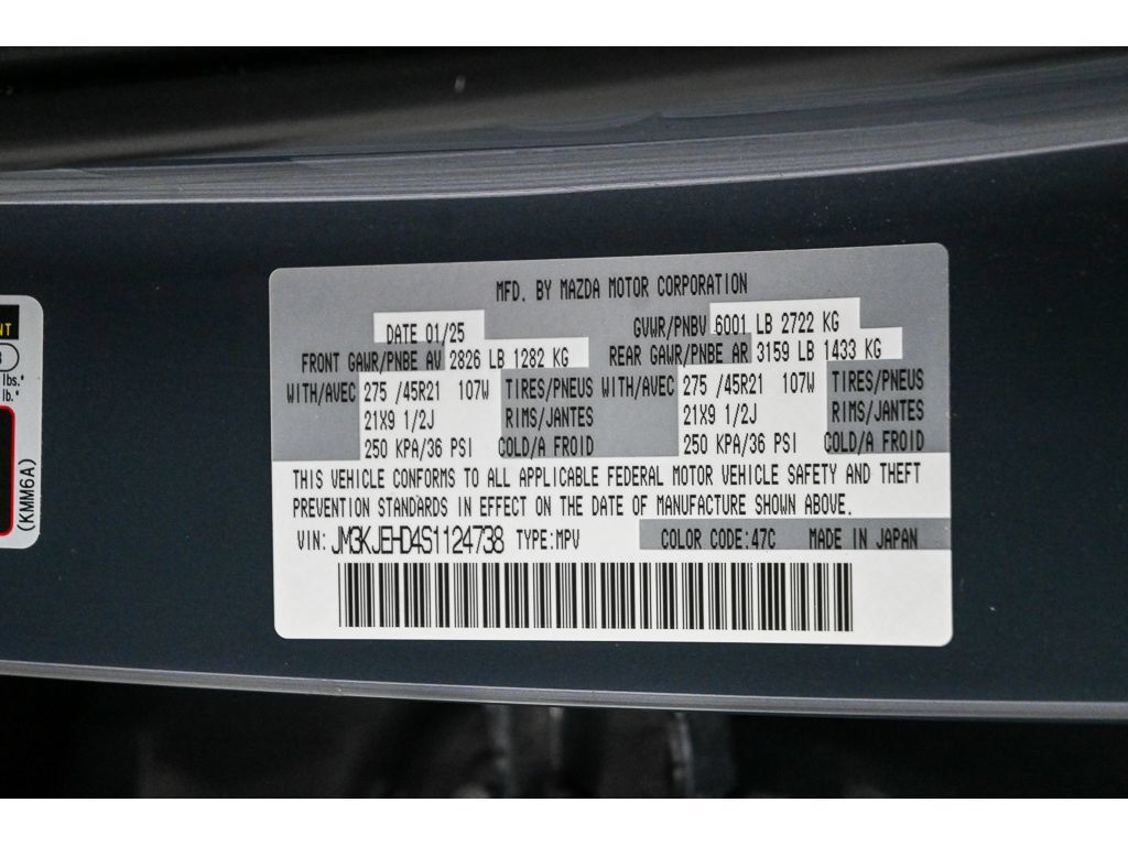Used 2025 MAZDA CX-70 3.3 Turbo w/ Premium Plus Pkg AWD/4WD image 57
