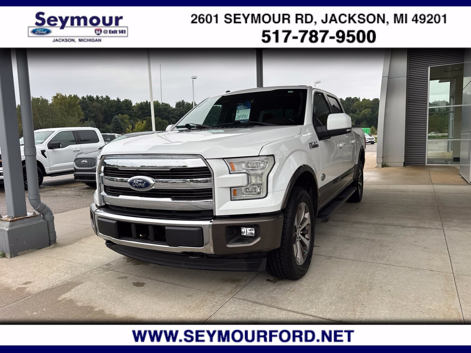 Certified 2017 Ford F150 King Ranch w/ Equipment Group 601A Luxury AWD/4WD image 1