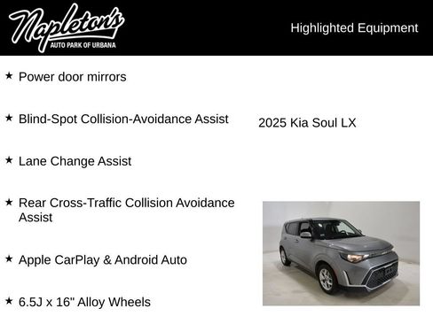 Used 2025 Kia Soul LX w/ LX Technology Package FWD image 16