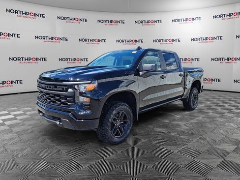 New 2026 Chevrolet Silverado 1500 Custom Trail Boss w/ Midnight Edition AWD/4WD image 2