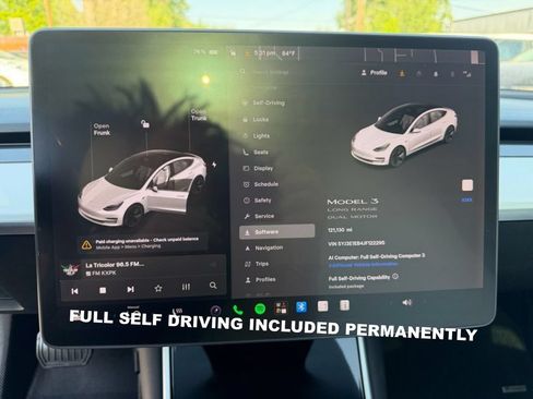 Used 2018 Tesla Model 3 Long Range AWD/4WD image 2