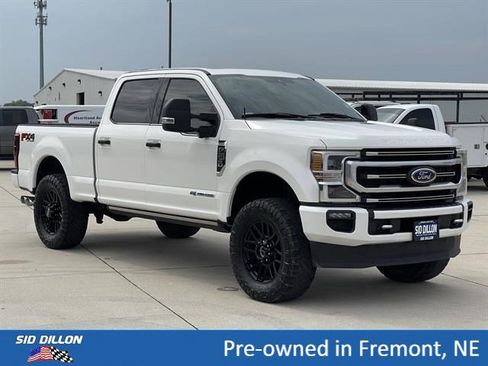 Used 2021 Ford F350 Platinum w/ FX4 Off-Road Package AWD/4WD image 14
