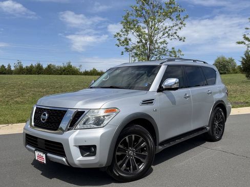 Used 2017 Nissan Armada Platinum w/ Captain Seat Package AWD/4WD image 1