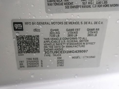 Used 2021 GMC Sierra 1500 Elevation image 36
