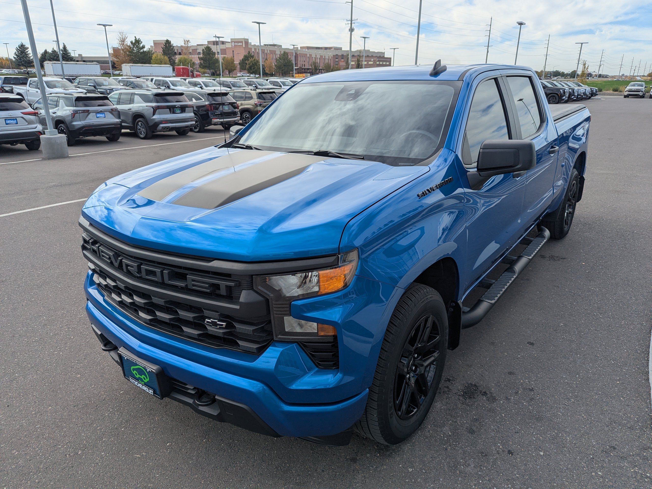Certified 2024 Chevrolet Silverado 1500 Custom w/ Rally Edition AWD/4WD image 7