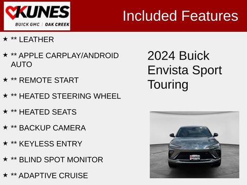 Used 2024 Buick Envista Sport Touring w/ Convenience I Package FWD image 2