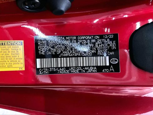 Used 2023 Lexus LC 500 Convertible w/ Touring Package RWD image 33