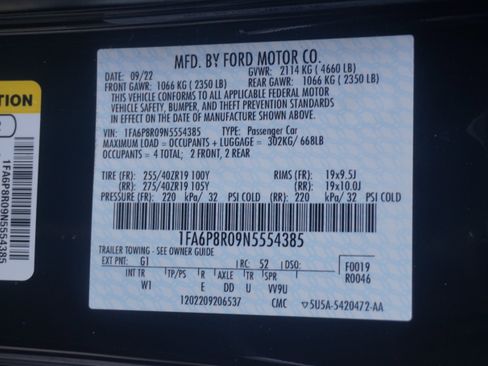 Used 2022 Ford Mustang Mach 1 image 39