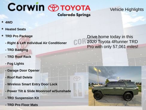 Used 2020 Toyota 4Runner TRD Pro AWD/4WD image 6