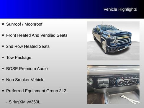 Used 2024 Chevrolet Silverado 2500 High Country w/ High Country Premium Package AWD/4WD image 8
