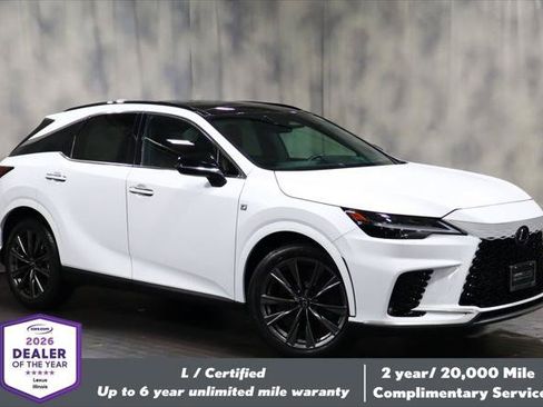 Certified 2023 Lexus RX 350 F Sport w/ Accessory Package (Z1) AWD/4WD image 1