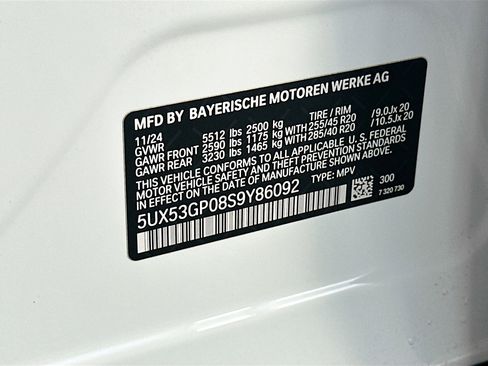 Certified 2025 BMW X3 xDrive30i w/ Convenience Package image 34