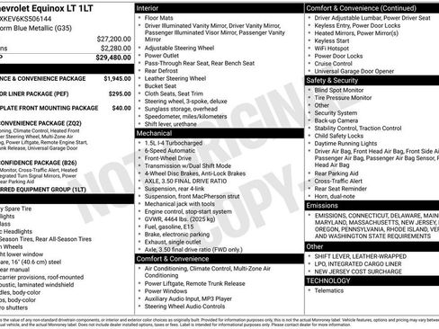 Used 2019 Chevrolet Equinox LT image 6
