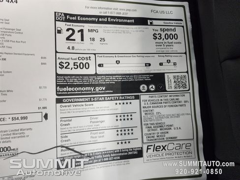 New 2025 Jeep Grand Cherokee L Limited w/ Black Appearance Package image 14