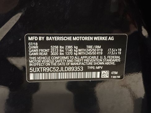 Used 2018 BMW X3 xDrive30i w/ Premium Package AWD/4WD image 25