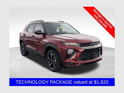 Used 2022 Chevrolet TrailBlazer RS w/ Technology Package AWD/4WD image 1