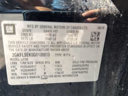 Used 2016 GMC Terrain SLE AWD/4WD image 29
