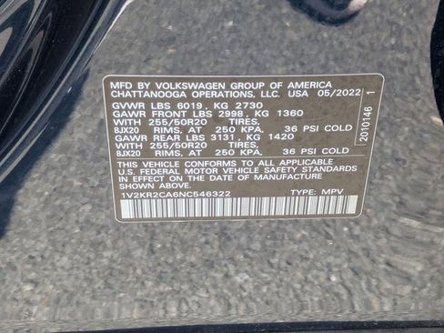 Used 2022 Volkswagen Atlas SE AWD/4WD image 27