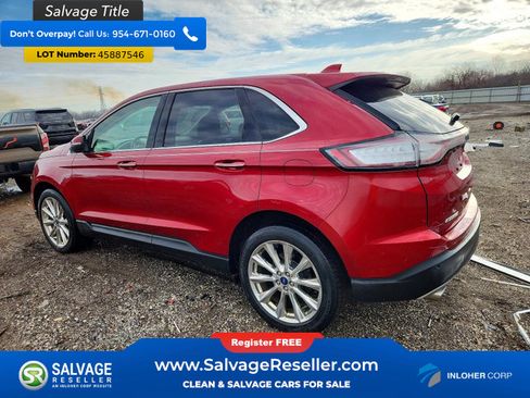 Used 2017 Ford Edge Titanium w/ Equipment Group 301A AWD/4WD image 3