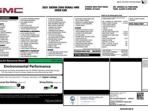 Used 2021 GMC Sierra 2500 Denali w/ Denali Ultimate Package image 59