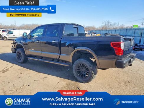 Used 2016 Nissan Titan Platinum Reserve AWD/4WD image 3