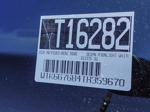 New 2026 Mercedes-Benz S 580 4MATIC Sedan image 27