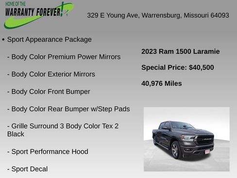 Used 2023 RAM 1500 Laramie image 4