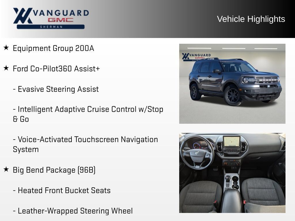 Used 2021 Ford Bronco Sport Big Bend w/ Big Bend Package (96B) AWD/4WD image 5