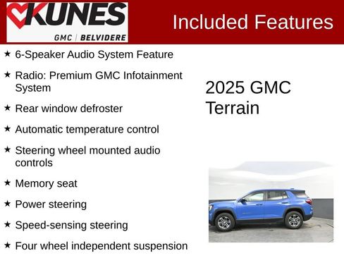 Used 2025 GMC Terrain Elevation AWD/4WD image 2