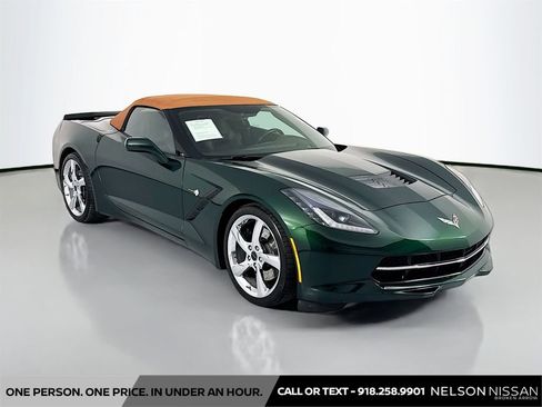 Used 2014 Chevrolet Corvette Stingray Convertible w/ 3LT Preferred Equipment Group RWD image 3