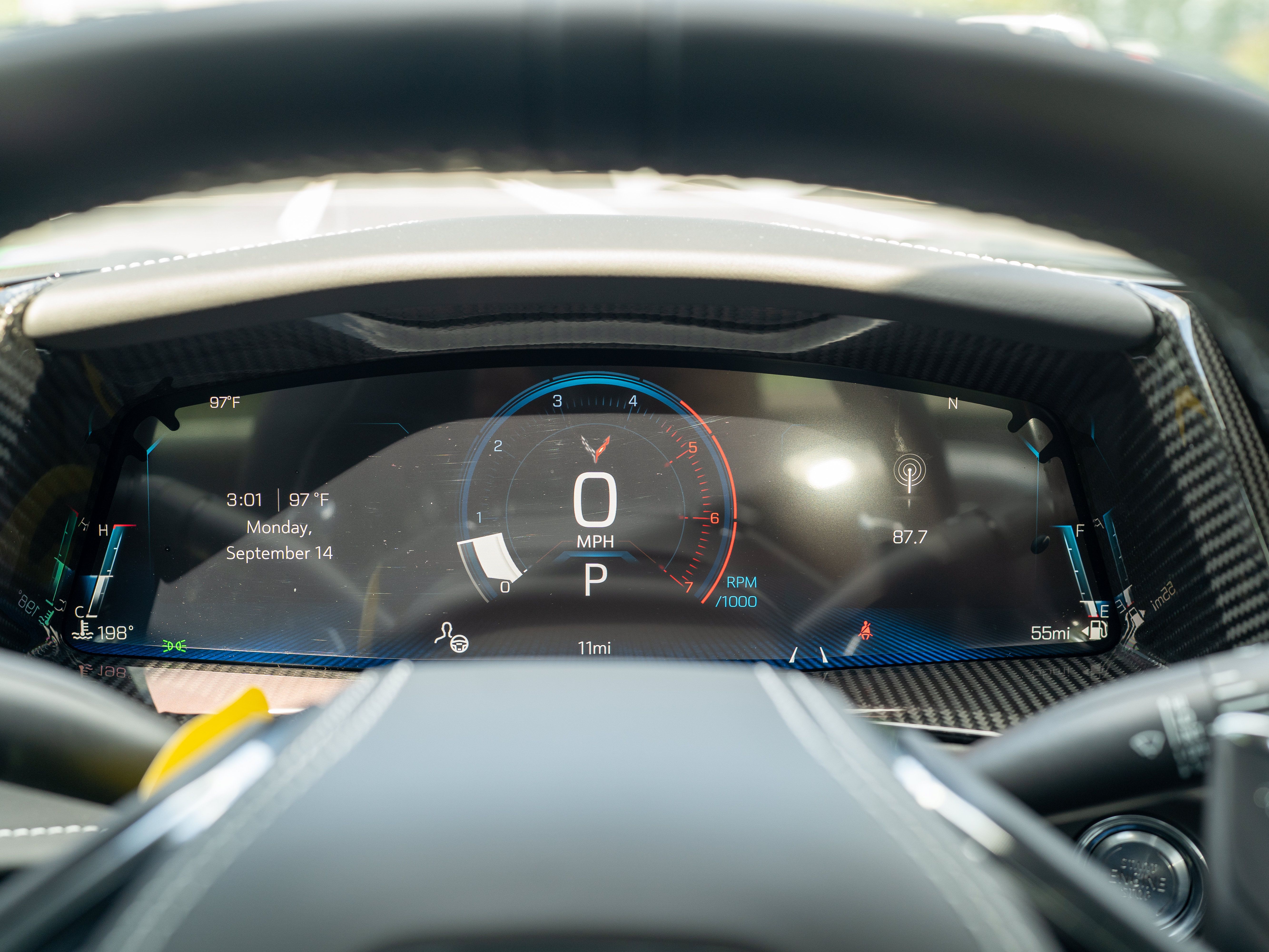 Used 2027 Chevrolet Corvette Stingray Convertible w/ Stealth Interior Trim Package RWD image 22