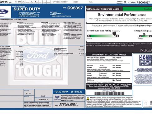 Used 2023 Ford F250 XL w/ Snow Plow/Camper Package AWD/4WD image 12