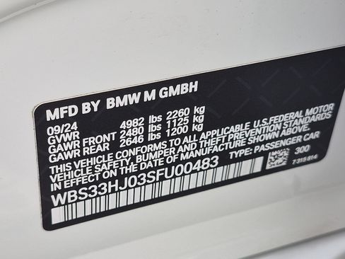 Used 2025 BMW M3 Competition AWD/4WD image 34