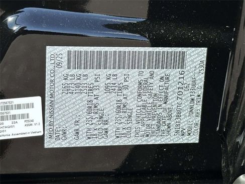 New 2026 Nissan Rogue SV w/ Cold Weather Package image 24