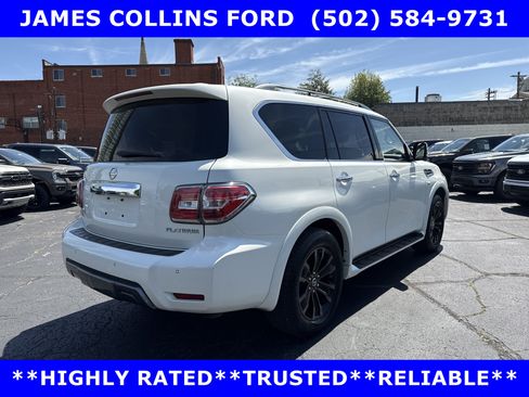 Used 2019 Nissan Armada Platinum w/ Captain's Chairs Package AWD/4WD image 7