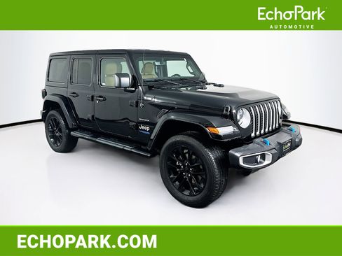 Used 2022 Jeep Wrangler Sahara w/ Cold Weather Group image 1