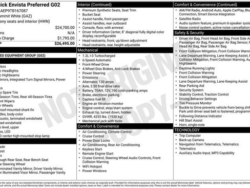 Used 2026 Buick Envista Preferred FWD image 3