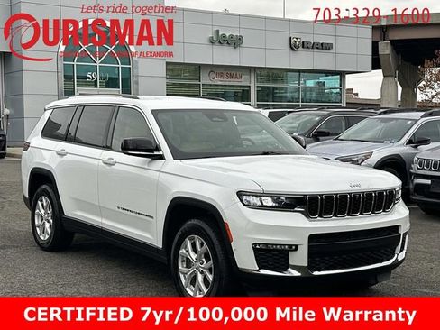 Certified 2023 Jeep Grand Cherokee L Limited w/ Luxury Tech Group II image 1