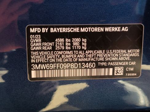 Certified 2023 BMW 330i Sedan w/ Driving Assistance Package image 38