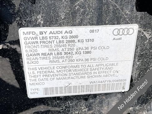 Used 2018 Audi SQ5 Premium Plus AWD/4WD image 30