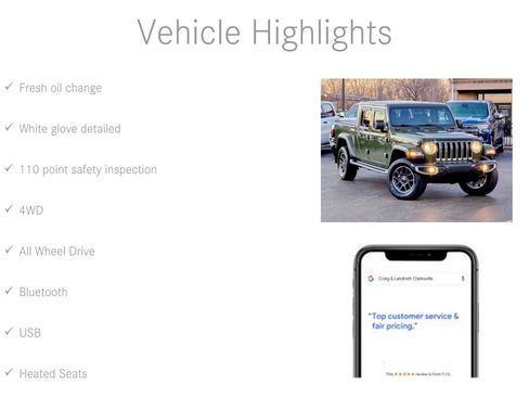 Used 2021 Jeep Gladiator Overland w/ Cold Weather Group image 6