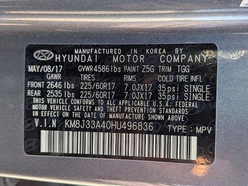 Used 2017 Hyundai Tucson SE FWD image 16