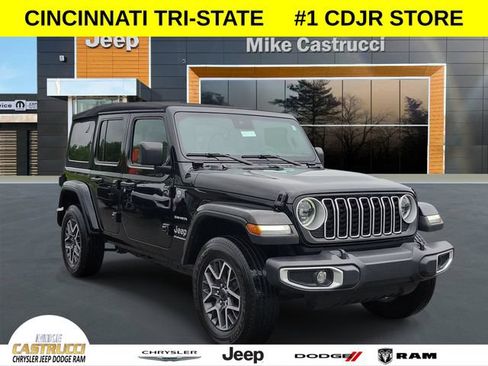 Used 2024 Jeep Wrangler Unlimited Sahara AWD/4WD image 1
