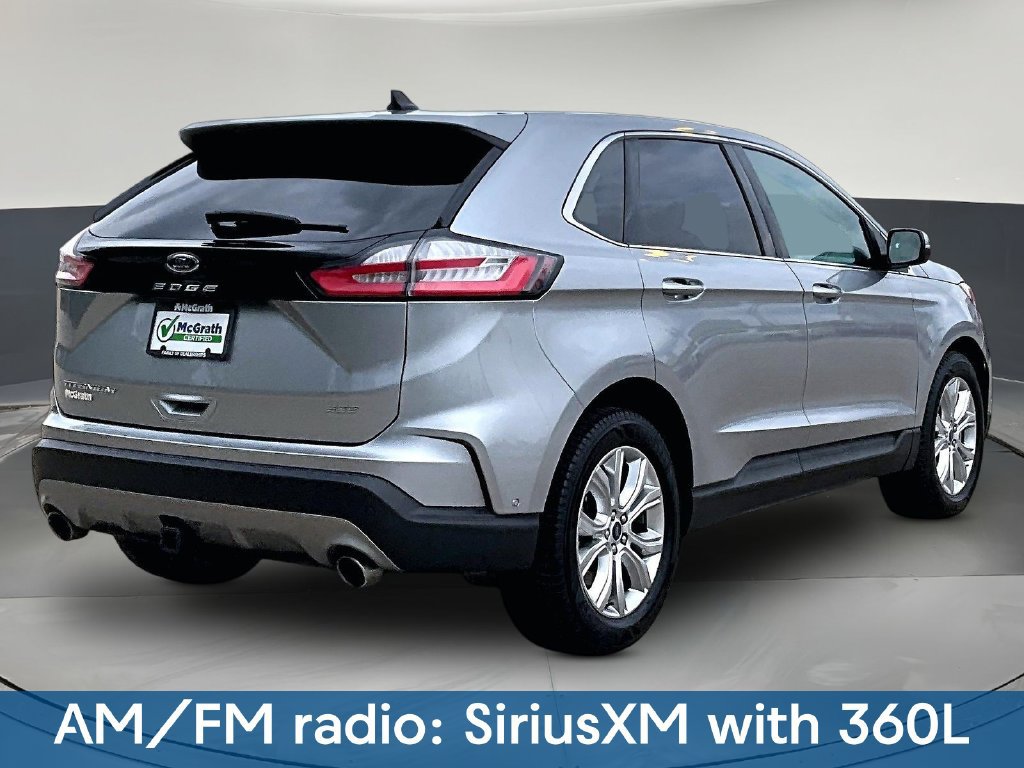 Used 2021 Ford Edge Titanium w/ Equipment Group 301A AWD/4WD image 8