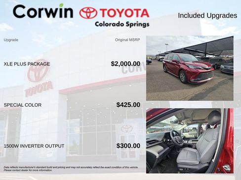 Used 2023 Toyota Sienna XLE w/ XLE Plus Package image 8