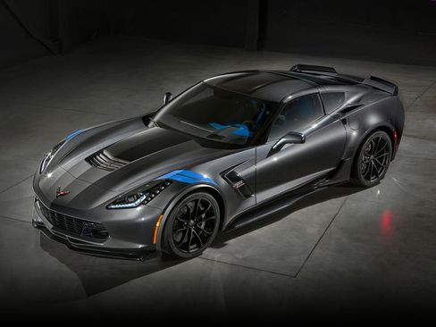 Used 2019 Chevrolet Corvette Grand Sport w/ Carbon Flash Badge Package RWD image 1