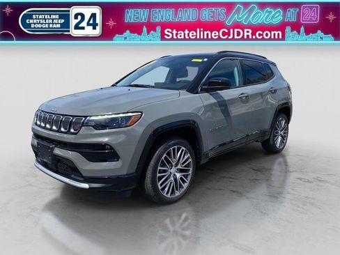 Certified 2022 Jeep Compass Limited w/ Elite Group AWD/4WD image 1
