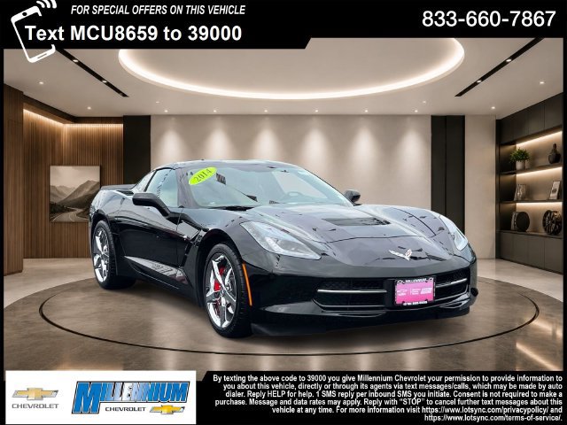 Used 2014 Chevrolet Corvette Stingray Coupe w/ 2LT Preferred Equipment Group RWD image 1