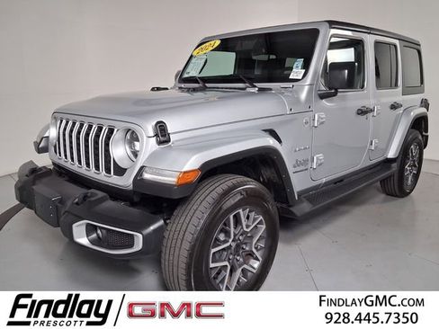 Used 2024 Jeep Wrangler Unlimited Sahara AWD/4WD image 1